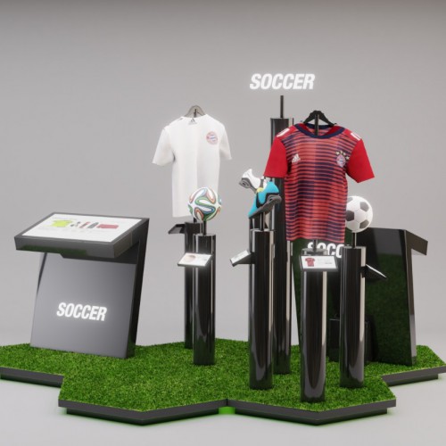 Alice Wonders - Quiosque modular interativo Alice Wonders - Quiosque modular interativo