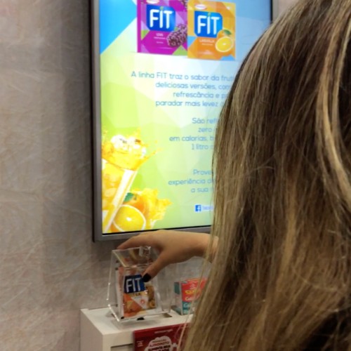 Ajinomoto - Muita interatividade no stand da Ajinomoto Ajinomoto - Muita interatividade no stand da Ajinomoto