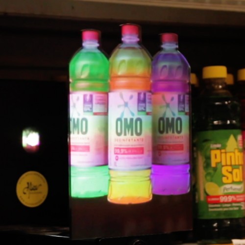 Unilever - Holografia de Gôndola OMO Unilever - Holografia de Gôndola OMO