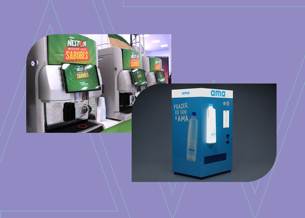 Vending Machines Interativas, por Alice Wonders