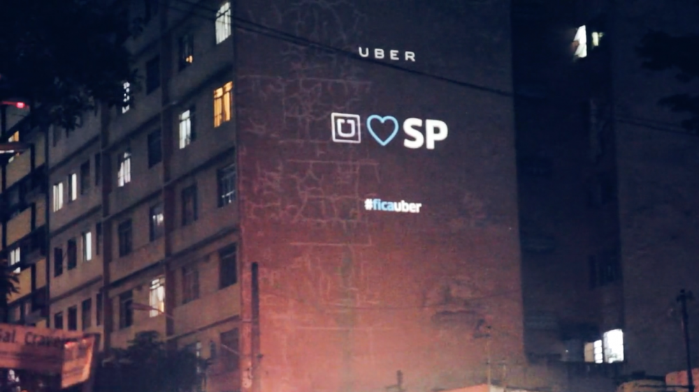 - #ficaUber Guerrilla Marketing - 4 - #ficaUber Guerrilla Marketing - 4